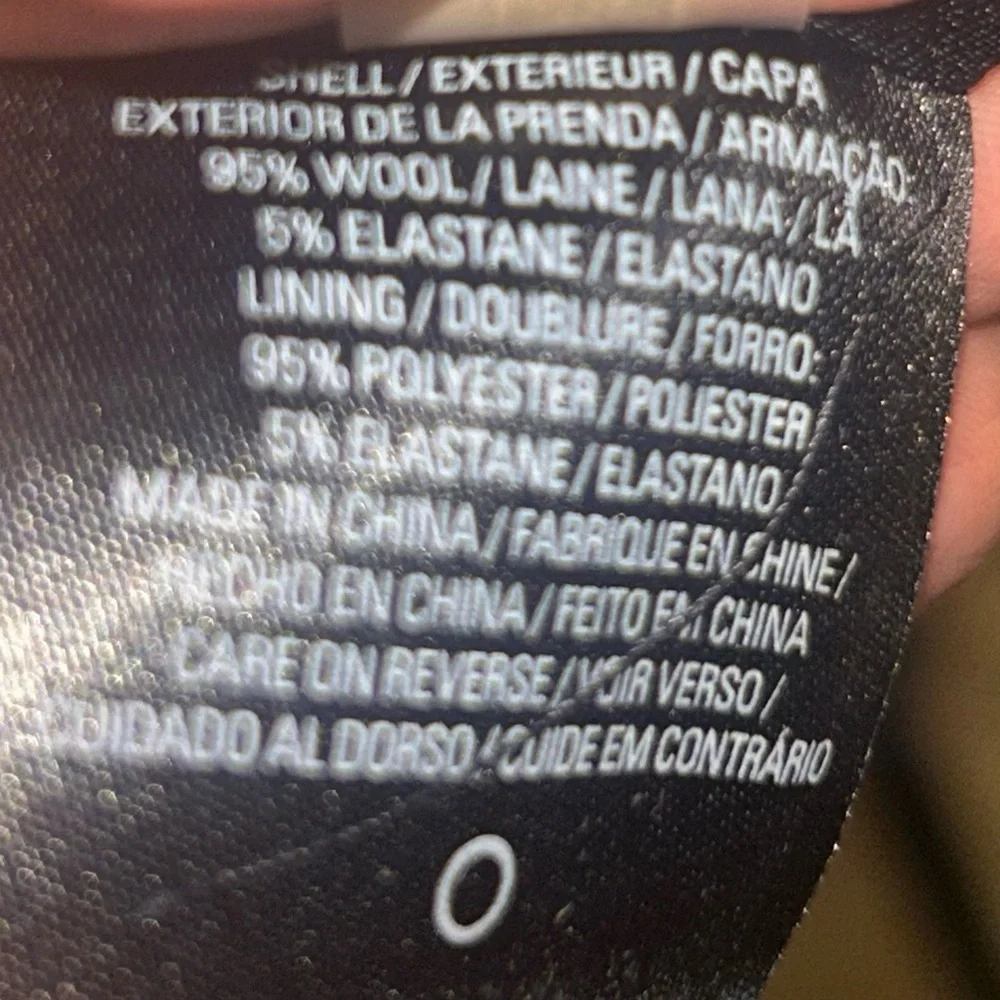 Elie Tahari Navy Long Sleeve Dress 95%Wool, New - Picture 6 of 10